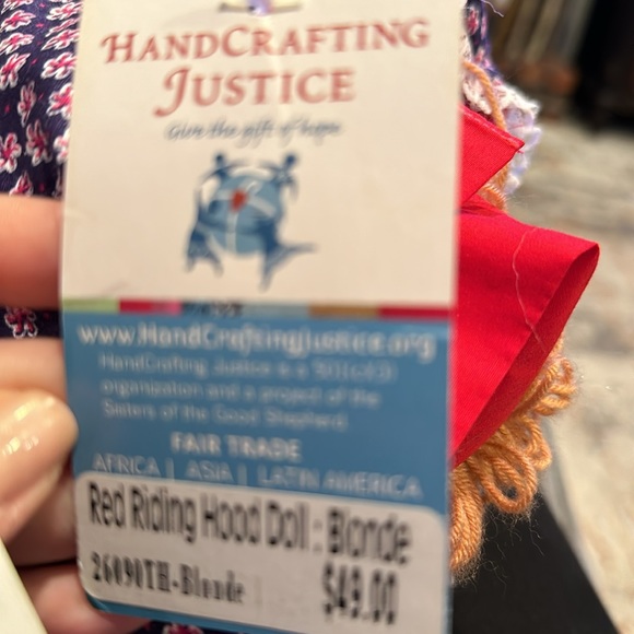 Cloth doll - Picture 9 of 9